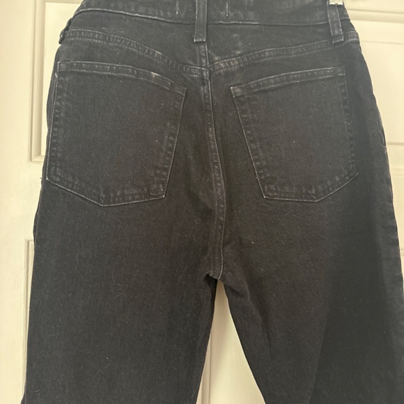 Tall/Long 28L Abercrombie Curve Love - The Skinny High Rise Jean in Black - Picture 4 of 5